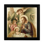 Rosary Box: St. Joseph Nativity Jewelry Boxes