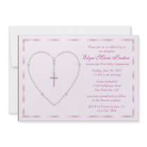 Rosary Heart Invitation