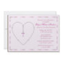 Rosary Heart Invitation