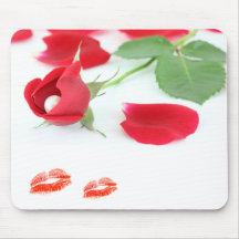 rosas del amor tapete de ratones