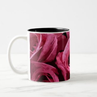 Rose Abstract Coffee Mug
