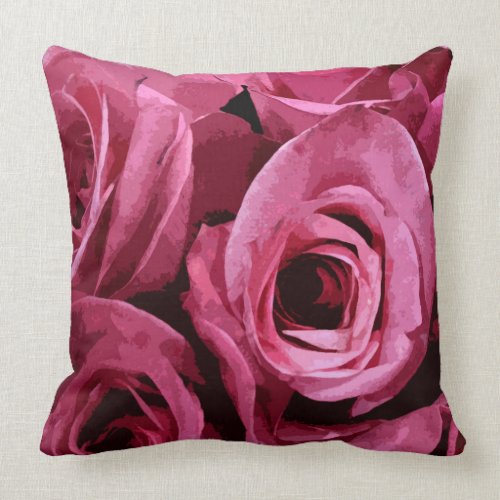 Rose Abstract mojo_throwpillow