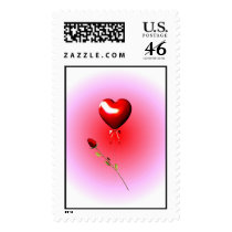 Rose and Balloon (Stamps)