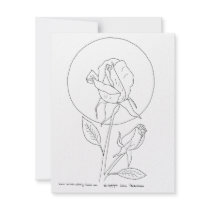 Rose and Bud invitations
