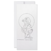 Rose and Bud rack cards by online_coloring Rose and Bud rack cards