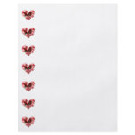 Rose and Carnation Heart Full Color Flyer