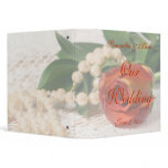 Rose and Pearls  binder
