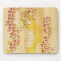 Rose Angel Mousepad