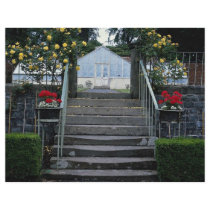 Rose arch, Annahill Gardens, Kilmarnock, Scotland Custom Flyer