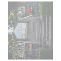Rose arch, Annahill Gardens, Kilmarnock, Scotland Letterhead Template