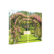 Rose Arch Wrapped Canvas Prints
