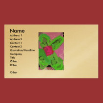 rose art business cards