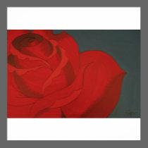 Rose Art by Pryor Autographed Print by gramabarb Rose Art by Pryor Autographed Print