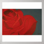 Rose Art by Pryor Autographed Print