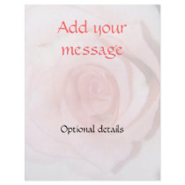 Rose Background Flyer by cherylarogers Rose Background Flyer