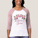 Rose Banner Garden Goddess t-shirts by Spice Rose Banner Garden Goddess t-shirts