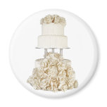Rose Base Wedding Cake