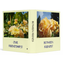ROSE BINDER Between Friends! Gift Binder Roses by Basleeartprintgifts ROSE BINDER Between Friends! Gift Binder Roses