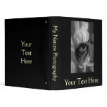 rose black and white  Binder
