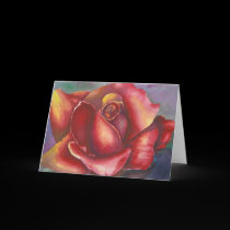 Rose (Blank inside) cards