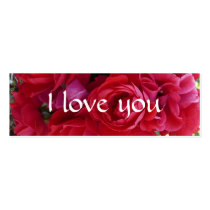 Rose bookmark business cards by RoseGallery Rose bookmark business cards