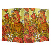 Rose Bouquet Binder