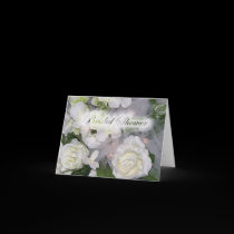 Rose Bouquet Bridal Shower Invitation cards