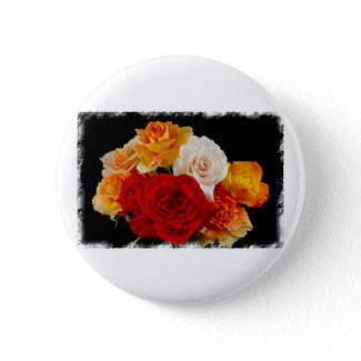 Rose Bouquet Buttons