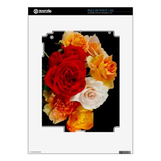 Rose Bouquet Decal For Ipad 2
