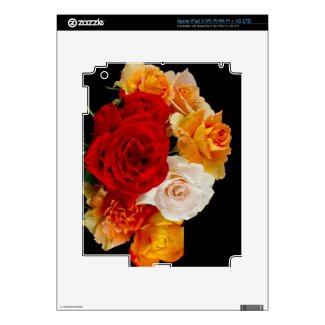 Rose Bouquet Ipad 3 Decal