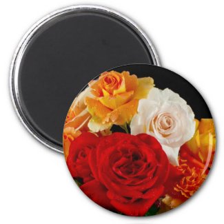 Rose Bouquet Magnet