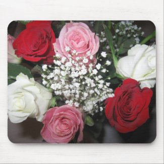Rose Bouquet Mousepad mousepad