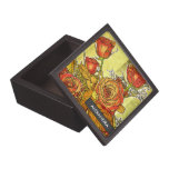 Rose Bouquet Personalized Jewelry / Trinket Box premium gift boxes
