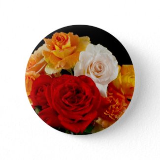 Rose Bouquet Pins