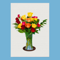 Rose Bouquet Print
