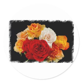 Rose Bouquet Stickers
