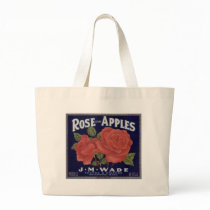 Rose Brand Apples Tote Bag