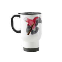 Rose Breasted Cockatoo Galah Travel Mug