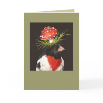 rose-breasted grosbeak card HappyBirthday