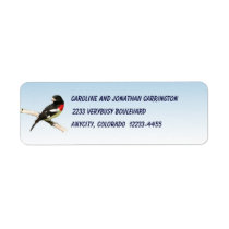 Rose-breasted Grosbeak Return Address Label