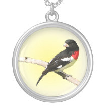 Rose-breasted Grosbeak Pendant