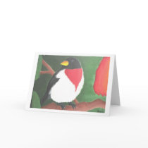 Rose Breasted Grosbeak Note Card