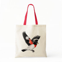 Rose Breasted Grosbeak Wild Bird Bag