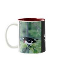 Rose Breasted Gross Beak Coffee Cup mugs