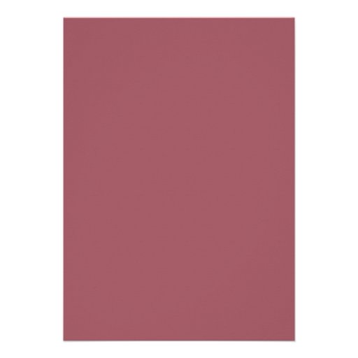 Rose Bridal Shower Burgundy & Pink Flowers Personalized Announcements