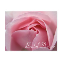 Rose :: Bridal Shower Invitation Postcard