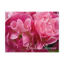 Rose :: Bridal Shower Invitation Postcard