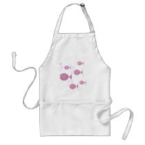 Rose Bubble Fishes aprons by JaZilla Rose Bubble Fishes aprons