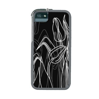 Rose Buds on Black iPhone 5 Cover