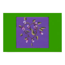 ROSE BUDS ON HEART WREATH posters by anaisacolon ROSE BUDS ON HEART WREATH posters